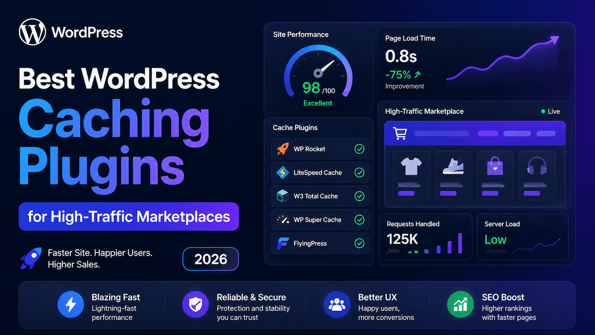 WordPress Caching Plugins for High-Traffic Marketplaces